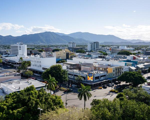 A beautiful view of Cairns.