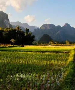 A beautiful view of Laos