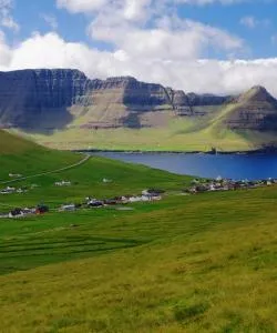 A beautiful view of the Faroe Islands