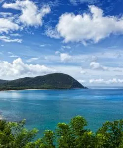 A beautiful view of Guadeloupe