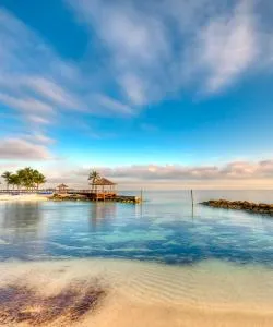 A beautiful view of the Bahamas