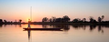 Fly fra Udon Thani til Botswana