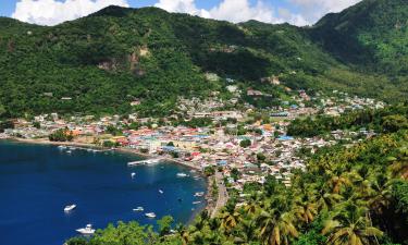 Villas on Saint Lucia