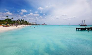 Flights from Curaçao to Aruba