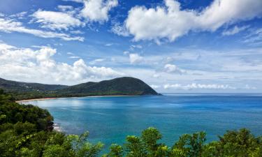 Repülőjáratok Saint-Martinról Guadeloupe-ra