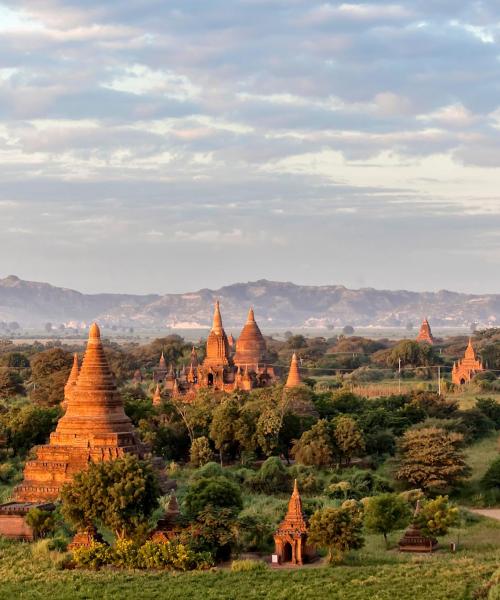 Krásný pohled na Myanmar