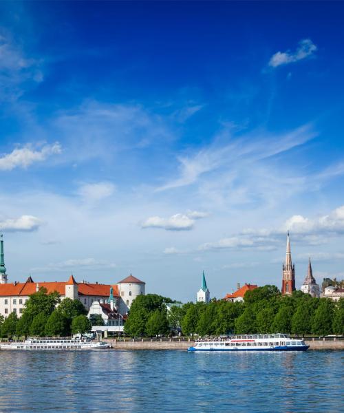 Piękny widok Łotwy