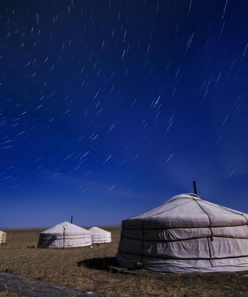 Una bellissima vista della Mongolia