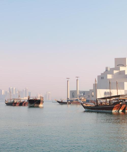 Una bellissima vista del Qatar