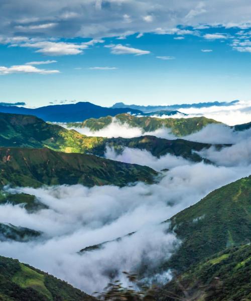 A beautiful view of Ecuador.