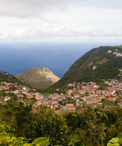 A beautiful view of Bonaire St Eustatius and Saba.