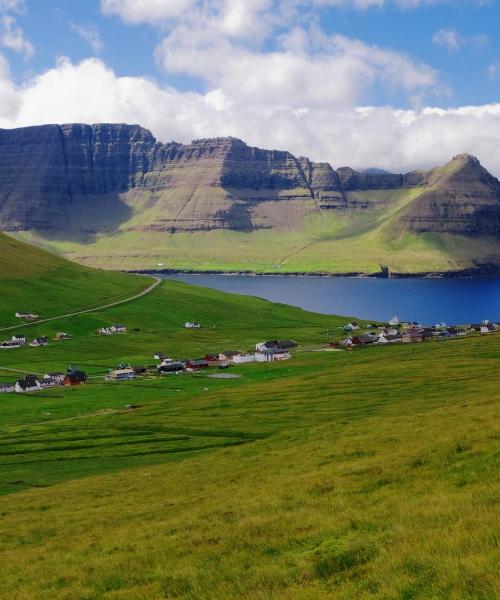 Pemandangan indah di Kep. Faroe