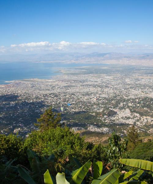 Vista espectacular de Haití