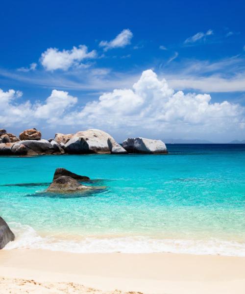 A beautiful view of the UK Virgin Islands
