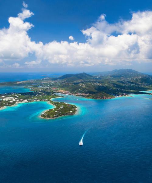 A beautiful view of the US Virgin Islands.