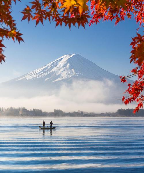 Ein schöner Blick auf Japan