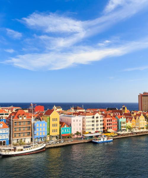 A beautiful view of Curaçao.