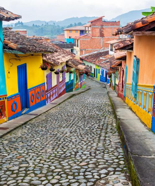 Uma bela vista da Colômbia