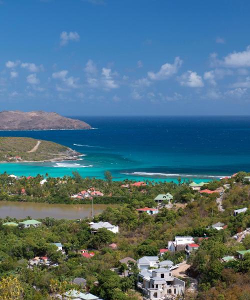 A beautiful view of Saint Barthelemy.