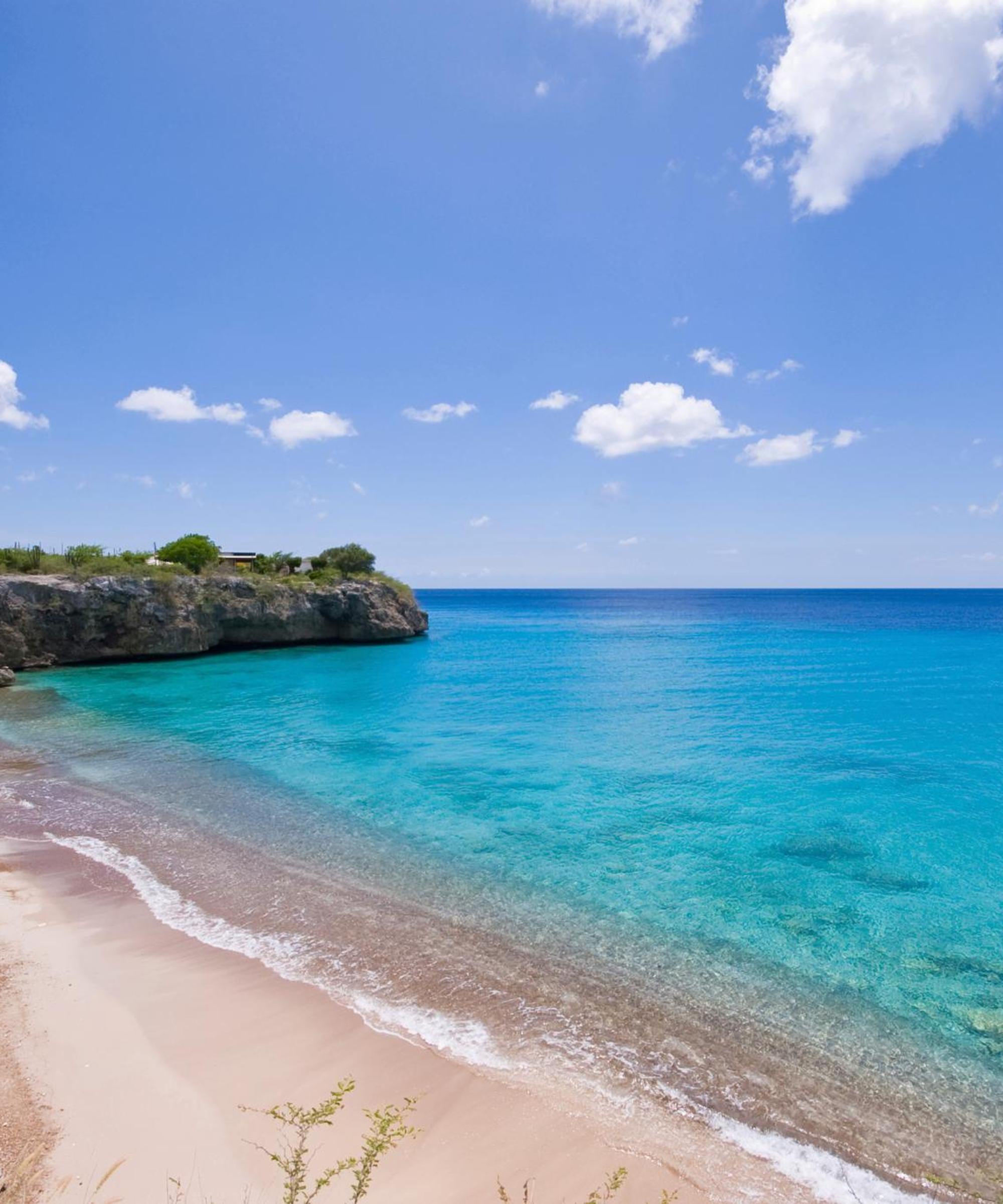 Island Curacao Beach бухта