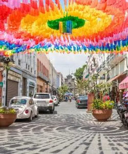 Stadtteil von Puebla, in dem unsere Gäste am liebsten übernachten.
