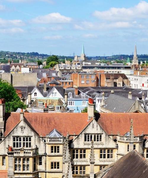 Quartier de Oxford où les voyageurs préfèrent séjourner.