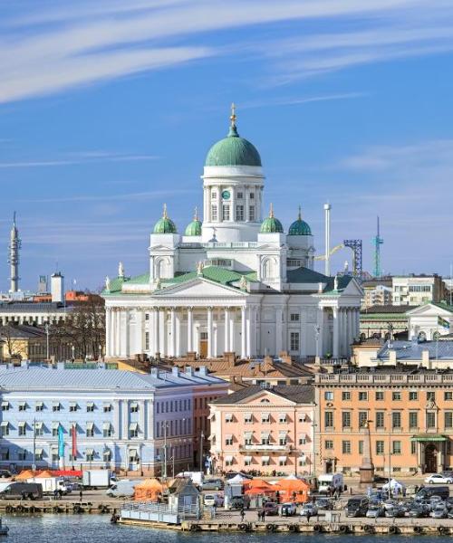 Helsinki kerülete, ahol a vendégek szívesen szállnak meg.