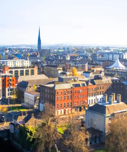 Quartier de Limerick où les voyageurs préfèrent séjourner.