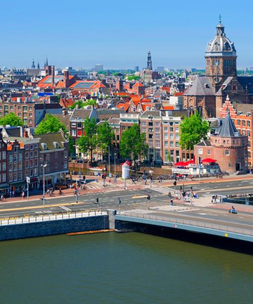 Quartier de Amsterdam où les voyageurs préfèrent séjourner.