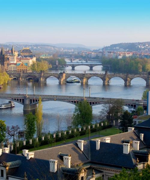 Quartier de Prague où les voyageurs préfèrent séjourner.