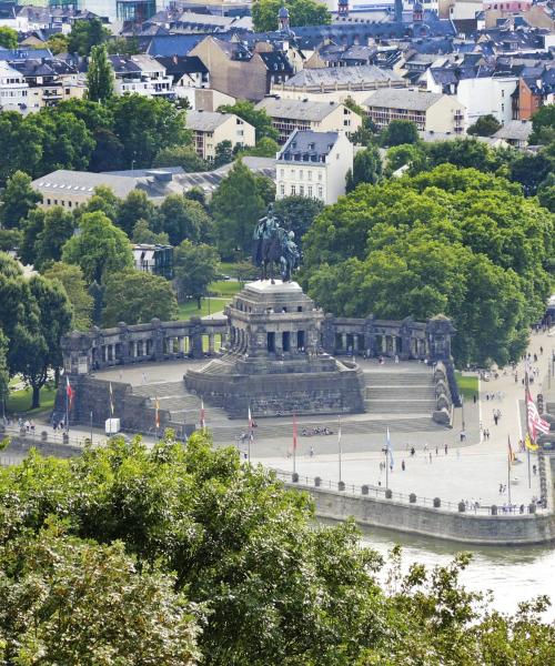 Område i Koblenz hvor kundene våre liker å bo.