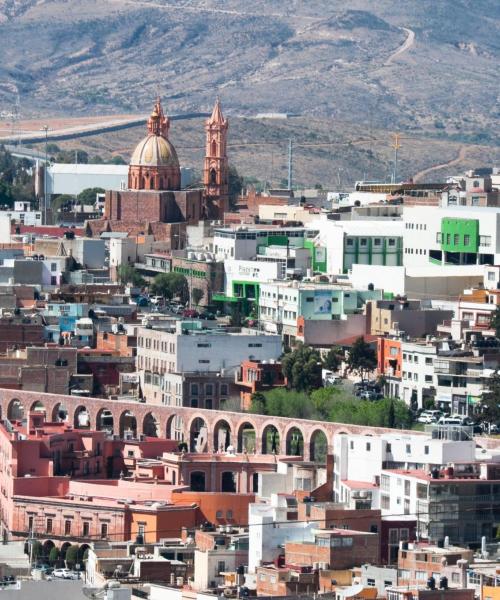 Quartier de Zacatecas où les voyageurs préfèrent séjourner.