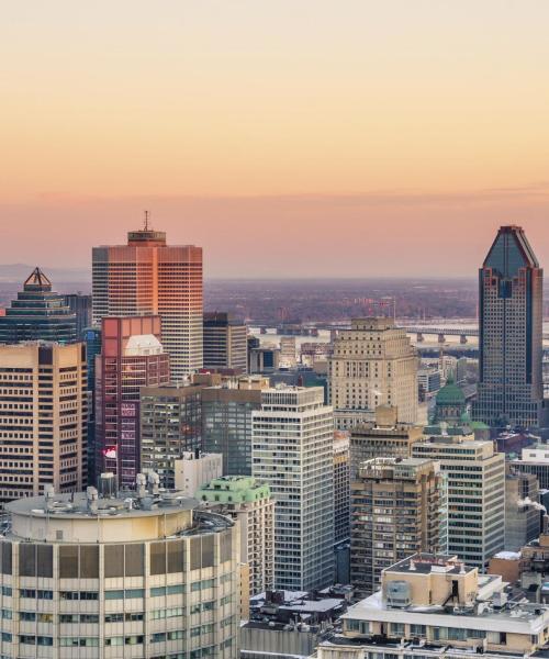 Quartier de Montréal où les voyageurs préfèrent séjourner.