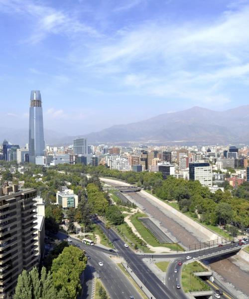 Quartier de Santiago où les voyageurs préfèrent séjourner.