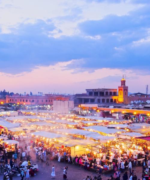 Zona de Marrakech en la que prefieren quedarse nuestros clientes.