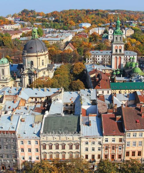 Linna Lviv piirkond, kus meie kliendid eelistavad peatuda.