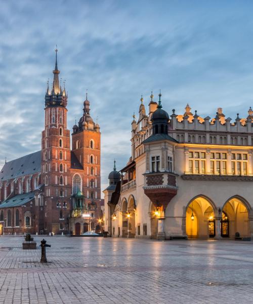 Område i Kraków hvor kundene våre liker å bo.