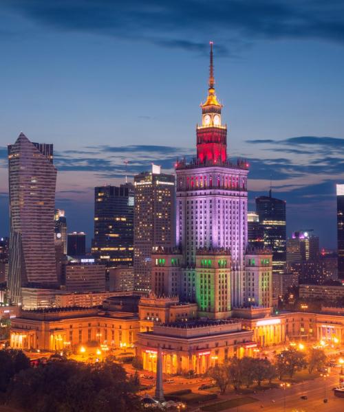 Quận ở Warsaw nơi khách hàng thường xuyên lưu trú.