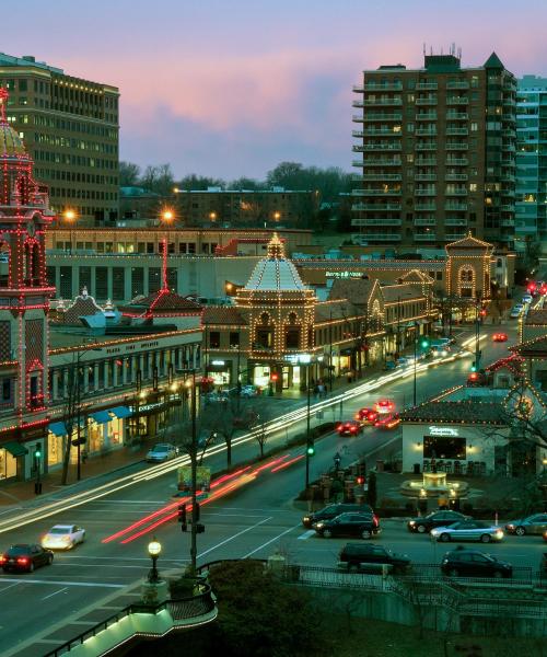 Område i Kansas City hvor kundene våre liker å bo.