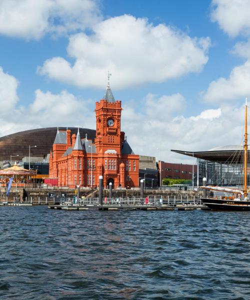 Quartier de Cardiff où les voyageurs préfèrent séjourner.