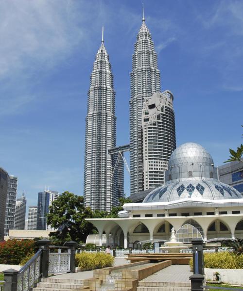 Štvrť v Kuala Lumpur, kde si naši zákazníci radi rezervujú ubytovanie.