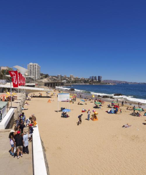 Müşterilerimizin Viña del Mar'da konaklamayı tercih ettiği bölge.