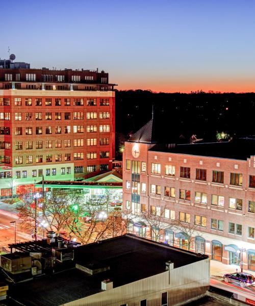 Quartier de Ann Arbor où les voyageurs préfèrent séjourner.