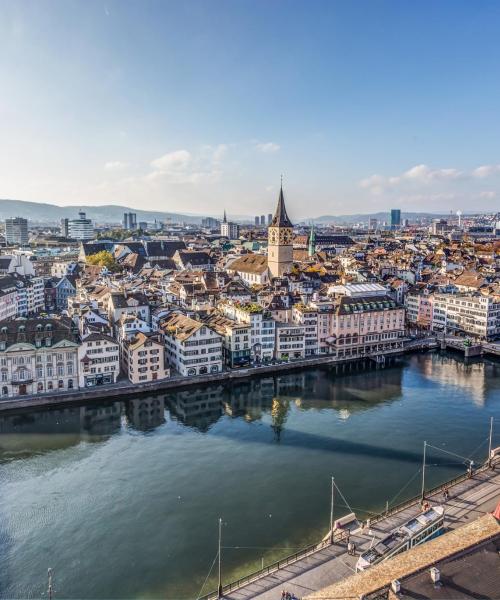 Quartier de Zurich où les voyageurs préfèrent séjourner.