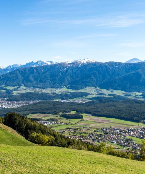 Wijk in Bruneck waar onze klanten het liefste verblijven.