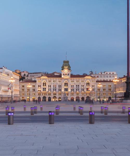 Linna Trieste piirkond, kus meie kliendid eelistavad peatuda.