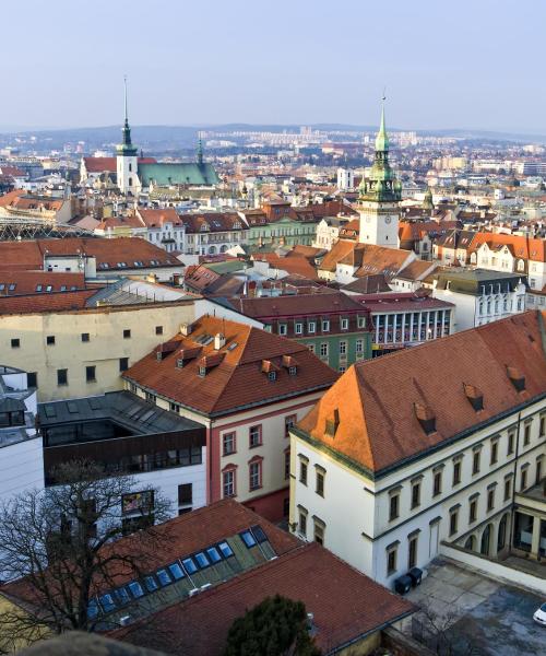 Wijk in Brno waar onze klanten het liefste verblijven.