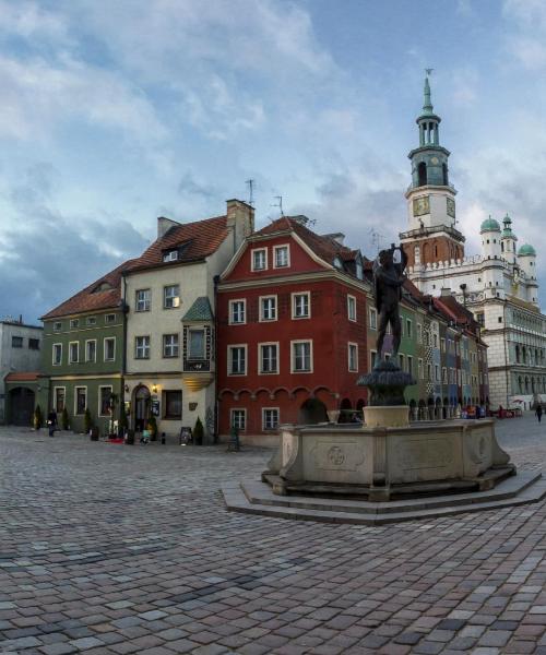 Zona di Poznań dove i nostri clienti preferiscono soggiornare.