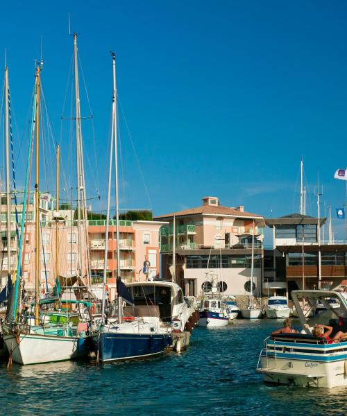 Quartier de Fréjus où les voyageurs préfèrent séjourner.