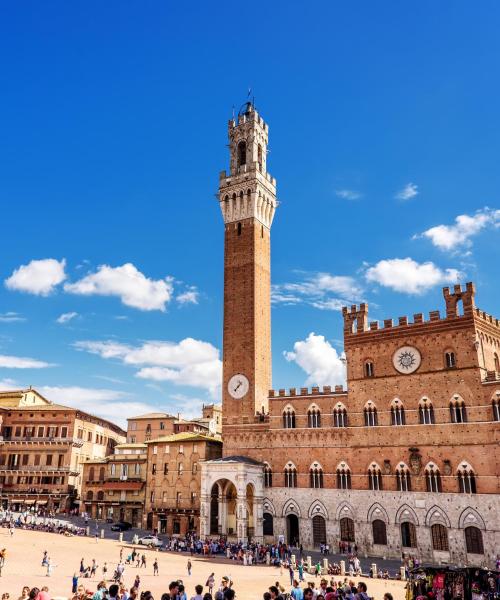 District of Siena where our customers prefer to stay. 